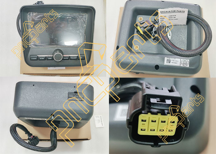 21Q6 30104 LCD Computer Monitor Cluster Assy for R140LC-9 R210LC-9 R330LC-9