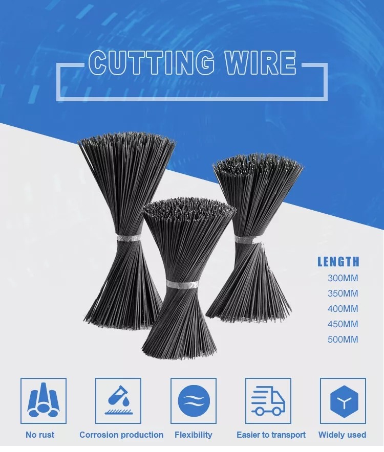 Construction Cut Binding Tie Hot Dipped Galvanized Iron Wire 0.6mm