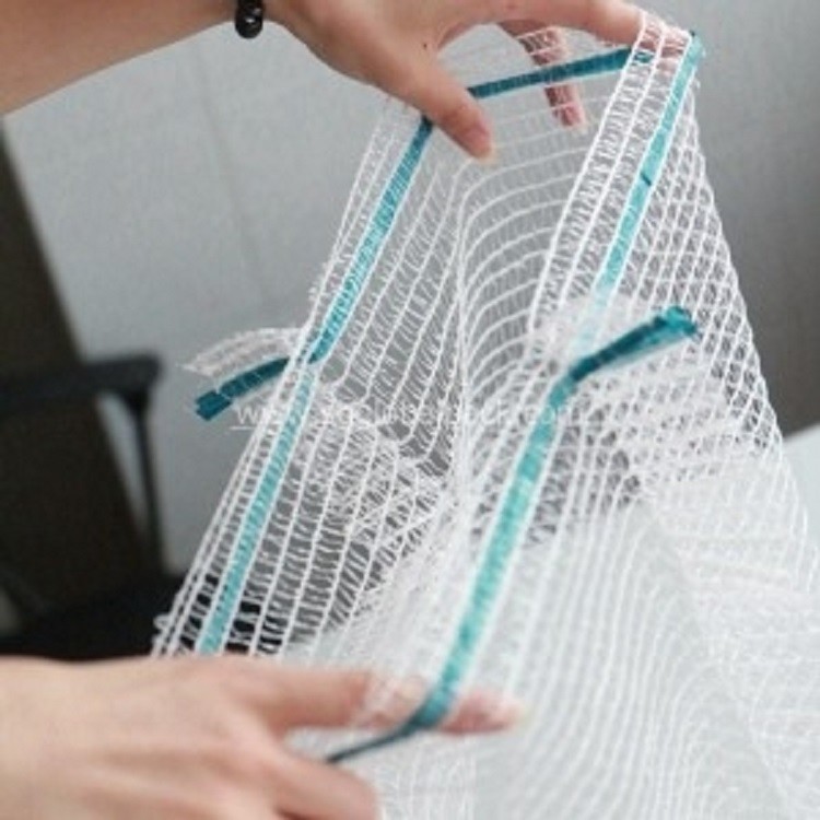 HDPE Potato Packing Mesh Netting Bags Raschel Solid Structure