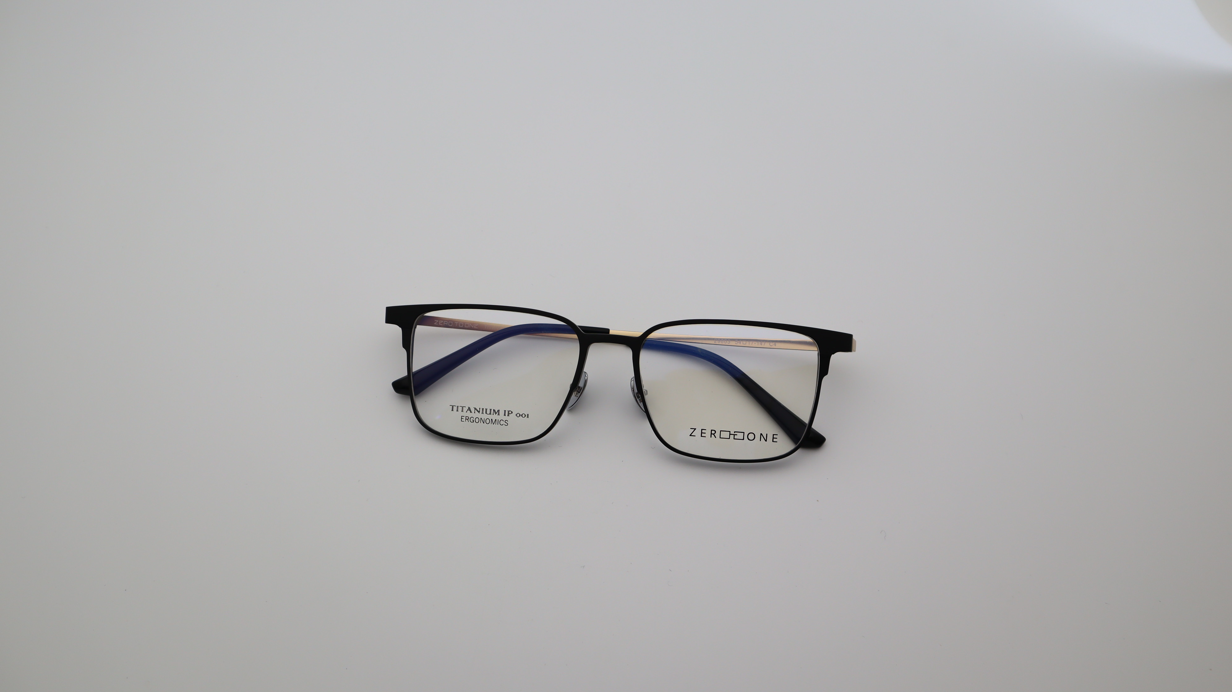 Business 3 In 1 Unisex Pure Titanium Aluminum Optical Glasses