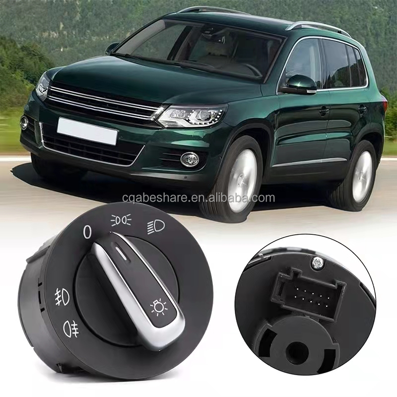 5ND941431A Auto Car Headlight Fog Light Switch for VW Tiguan Touran Golf PASSAT 3C8 941 431C