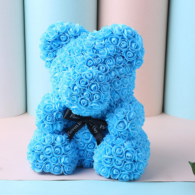 Popular and Premium wholesale Foam/PE Rose Bear For Valentines Day Gifts