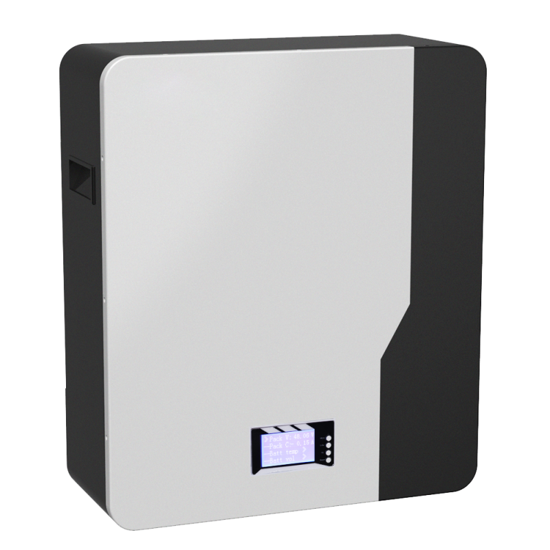 51.2V 100Ah Vertical Wall Hanging LiFePO4 RS485/CAN Phosphate Lithium Iron Cell Solar Storage Batteries for Home