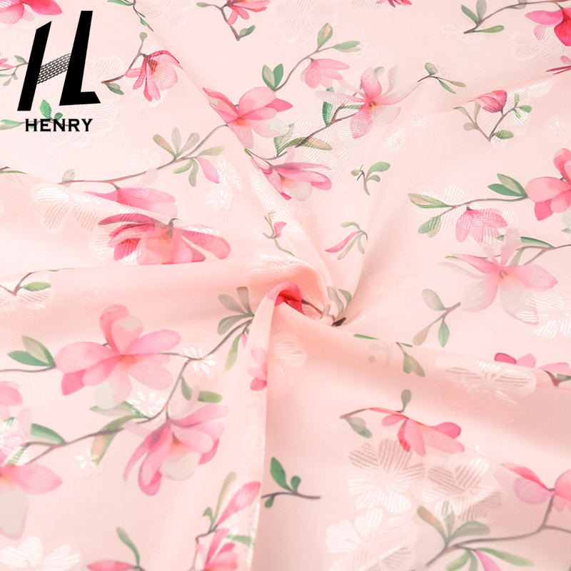 ODM Polyester Woven Fabric Chiffon Printing For Dress Garment