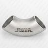 Buy cheap SCH5s-SCH160s Stainless Steel Elbow Butt Welded Pipe Fittings For High Pressure from wholesalers
