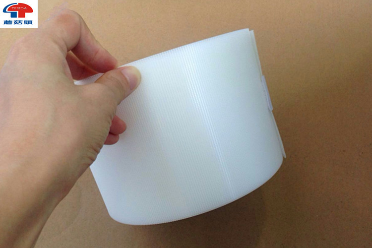 Soft White Injrction touch tape hook and loop For Baby Diaper , Nylon or PP