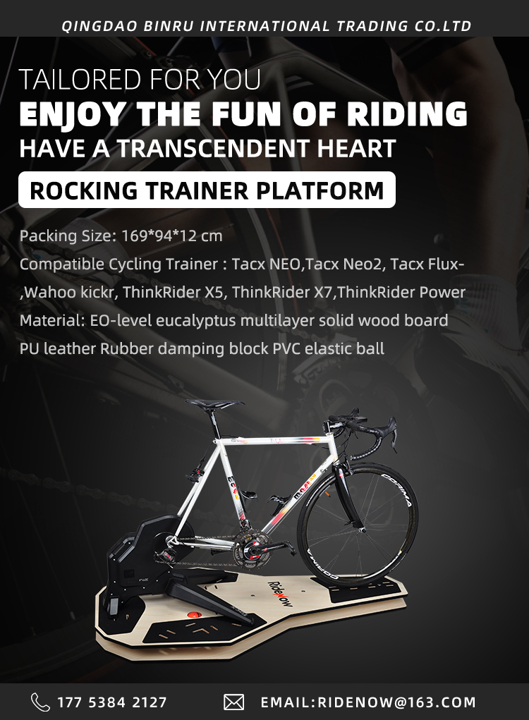 Revolutionize Your Fitness Routine With Our Indoor Bicycle Rocking Board Power Trainer