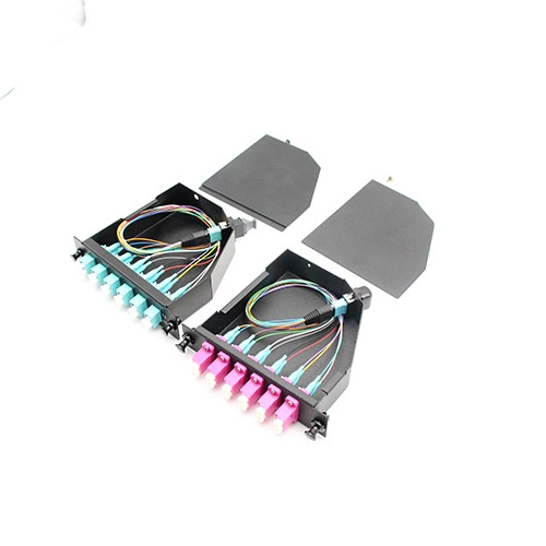 6 X LC Duplex SM OM3 50/125 MPO MTP Terminal Box