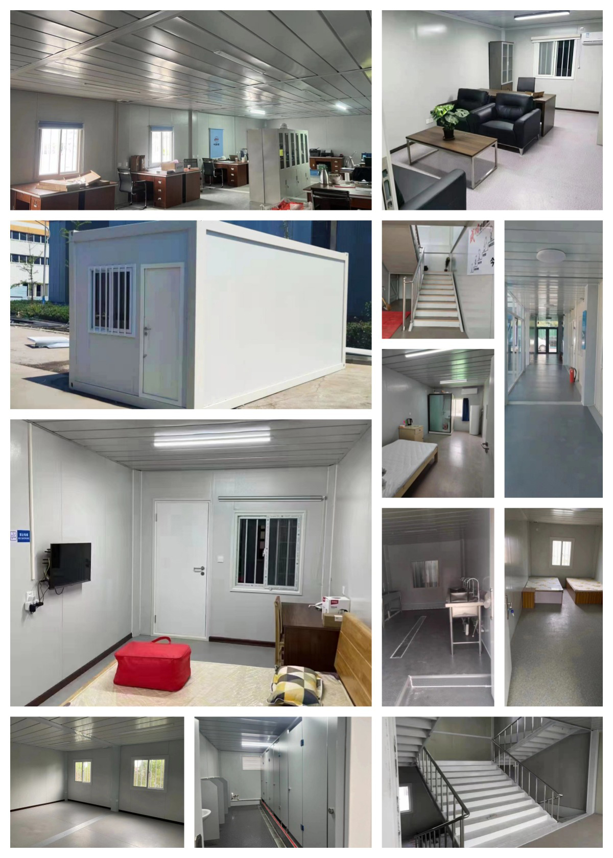 Container folding packing box room prefabricated activity full house board room mobile office easy to install