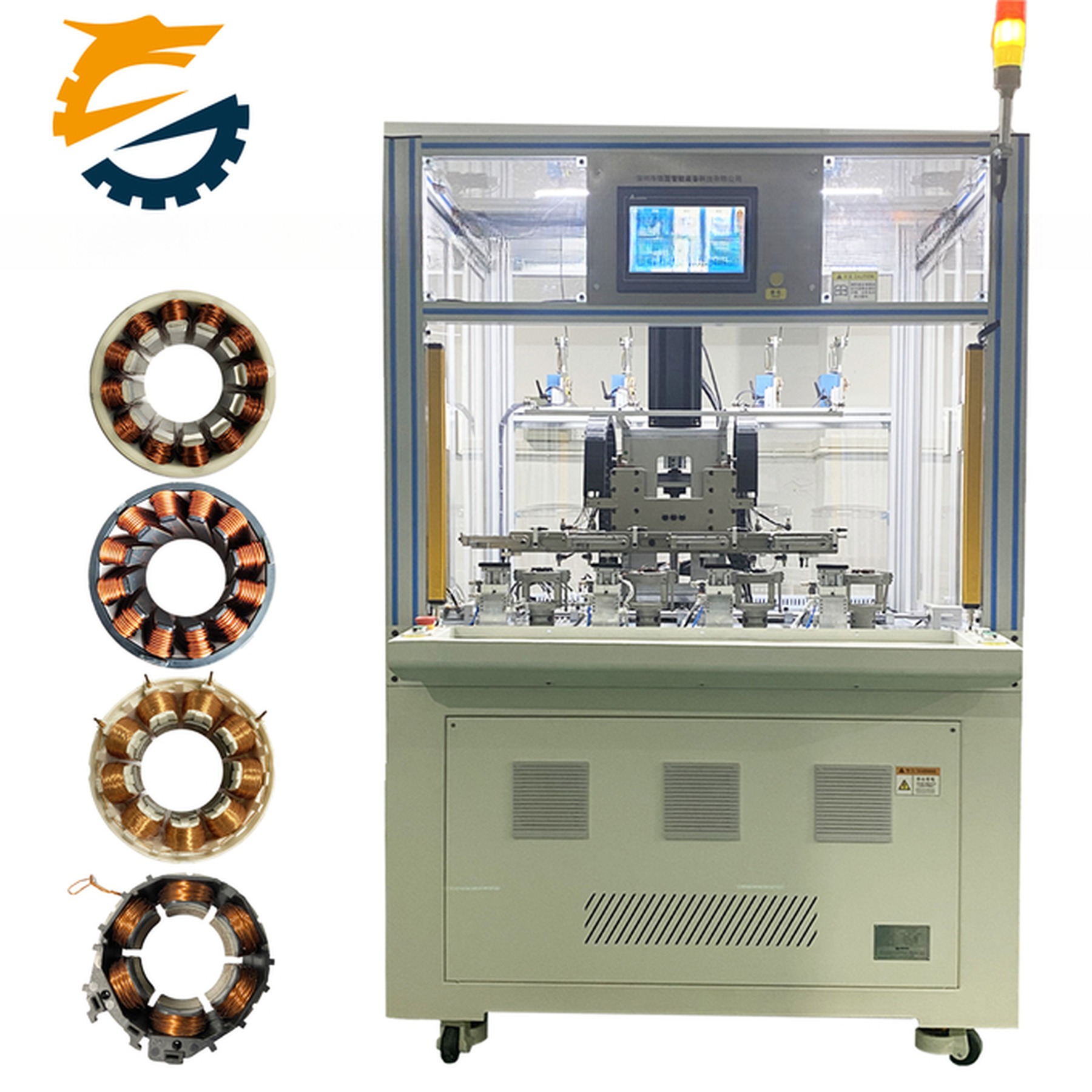 Transformer Yarn Electric Stator Motor Toroid Coil Winding Machine with High Productivity