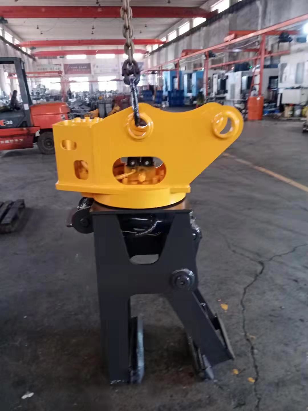 Professional Excavator Hydraulic grapple Clamp Brick Lifter Forklift Block For 3 4 5 6 7 8 9 10 15 20 Tons Excavator