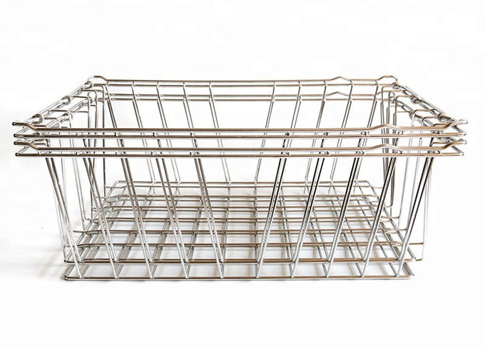 Durable Multifunctional SS304 Wire Mesh Storage Baskets For Kitchen