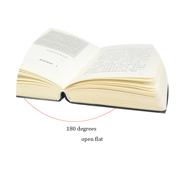 OEM Soft Cover Book Printing , PU leather A5 Pocket Size Book Printing