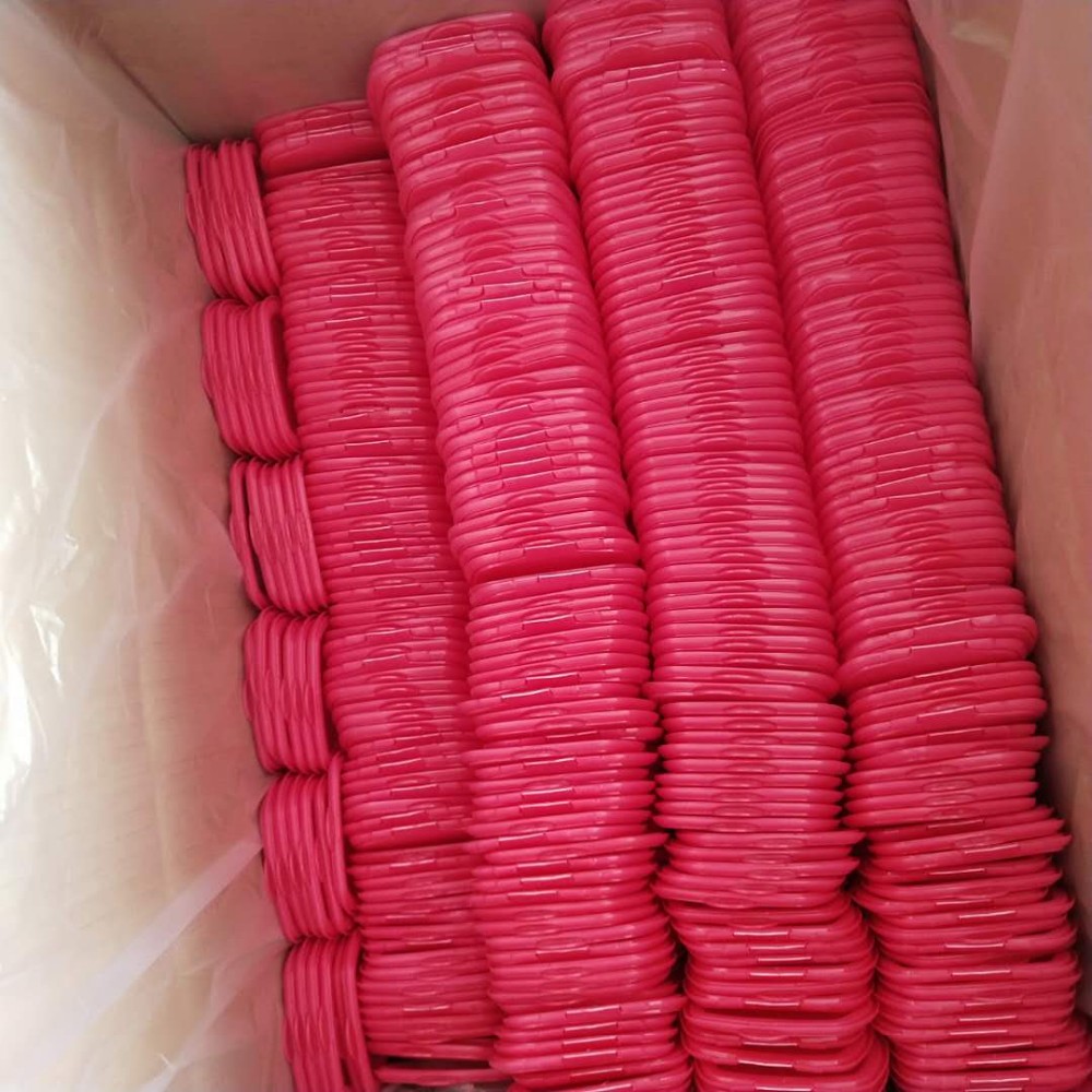180mm HDPE Cleaning Wipes Bucket Bottle With White Lids