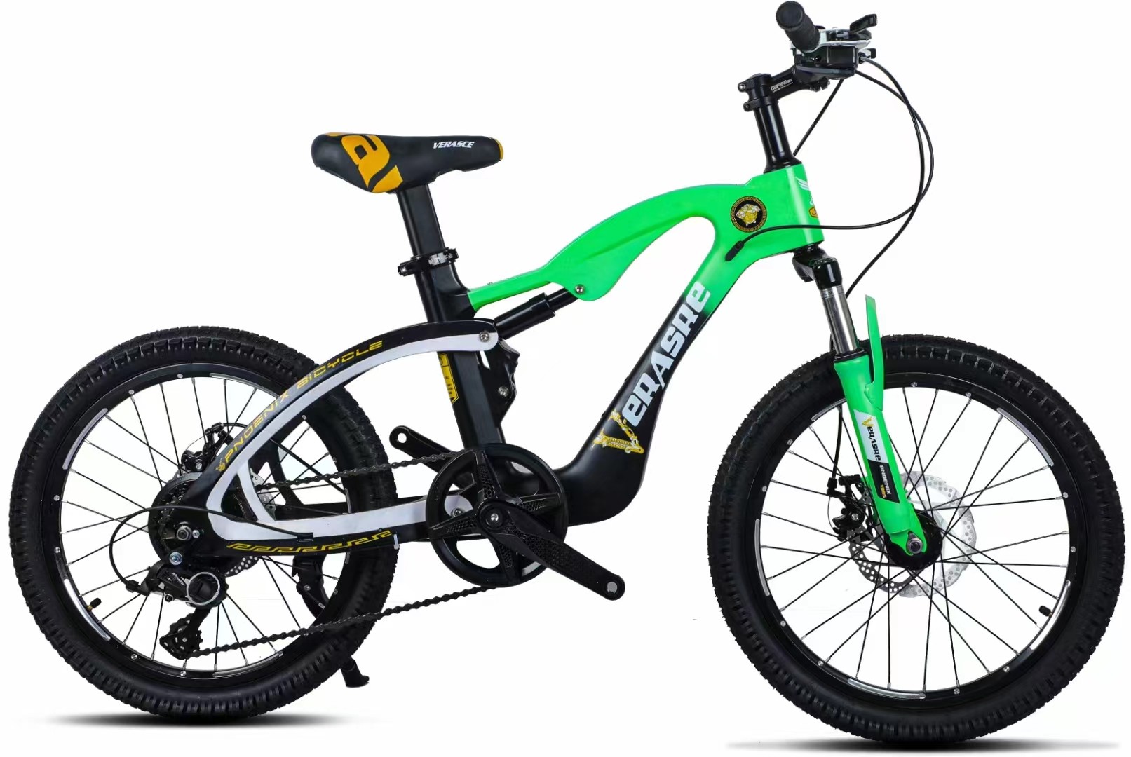 Children Sports Magnesium Alloy Bike With Training Wheels MAG OEM Bicycle For Kids 3-8 Year Soft Tail Frame 20"