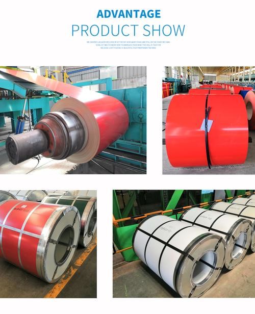 1500mm Galvanized PPGI / PPGL Steel Coil RAL Color Cold Rolled Prepainted Q195