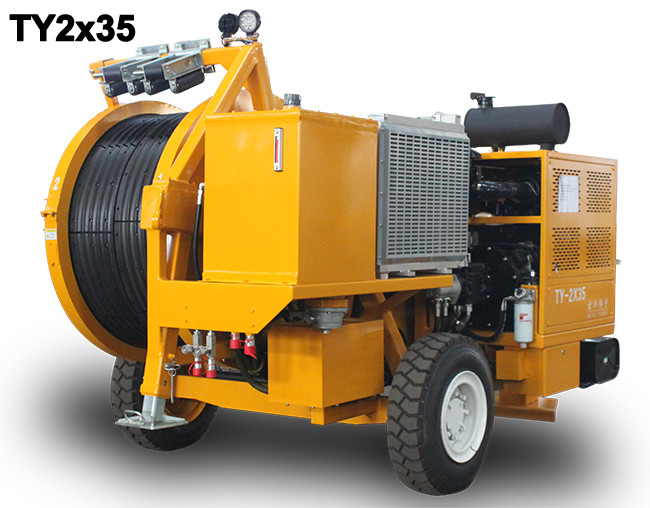 Tension Stringing Equipment Ty2x35 2x35kn Hydraulic Tensioner