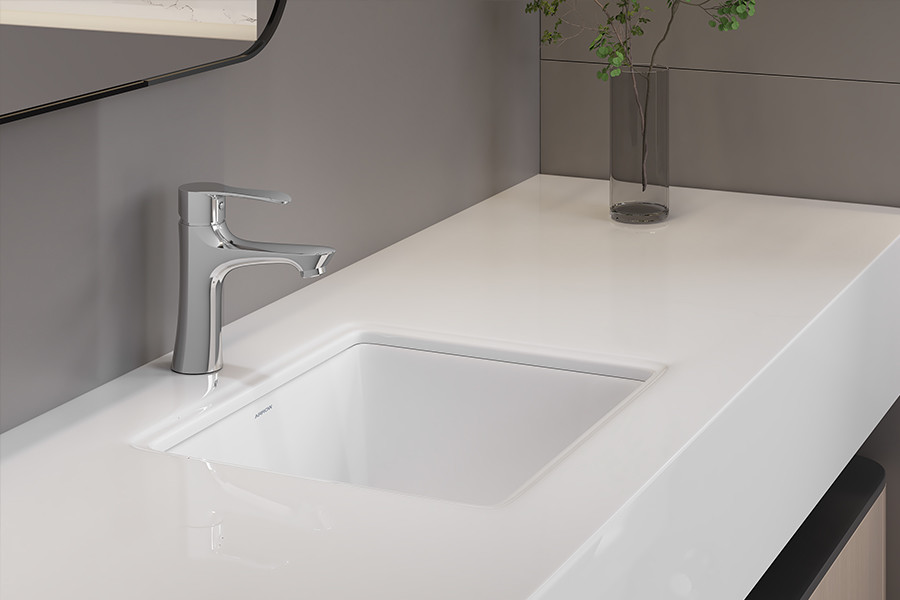 Washroom Basin Faucet High Quality One Handle Brass Chrome Water Tap Hot Cold Mixer Faucets