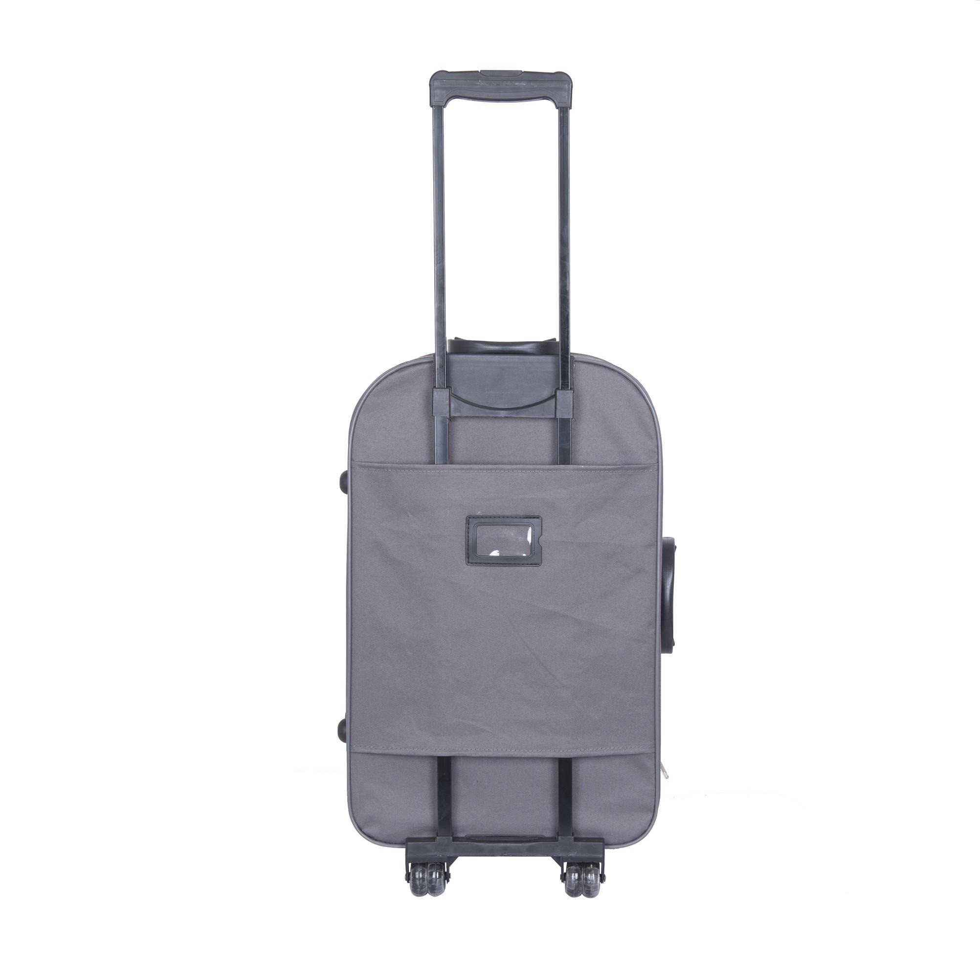 Front Pocket ODM 600D EVA Expandable Suitcase