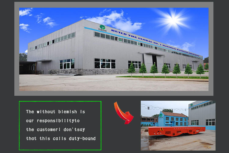 Fully automatic control 36v low voltage mould rail handling cart