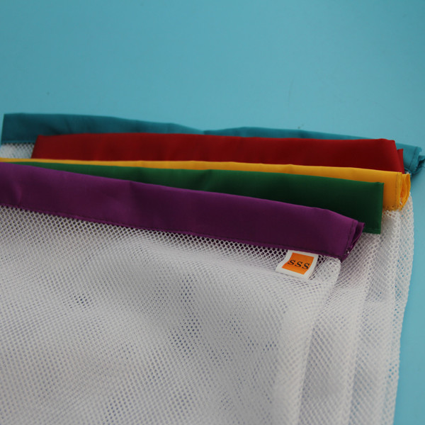 Customized Polyester Reusable Eco-friendly Storage Fruit Net Vegetable mesh bag