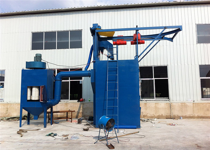 25t/H Steel Plate 2.2kw Automatic Shot Blasting Machine