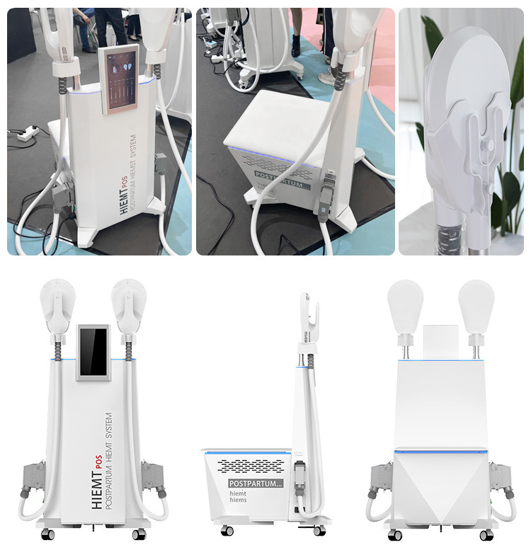OEM 7 Tesla Pelvic Floor Muscle Strengthening Machine 2 Working Handles