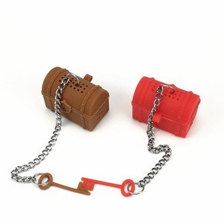 Custom Food Grade Hot Selling Silicone Treasure Case coffee milk frother Tea Infuser