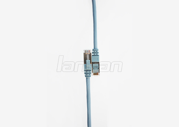 Gold Plated PVC Jacket FTP Cat5e Patch Cord 24 AWG Computer Network Cable