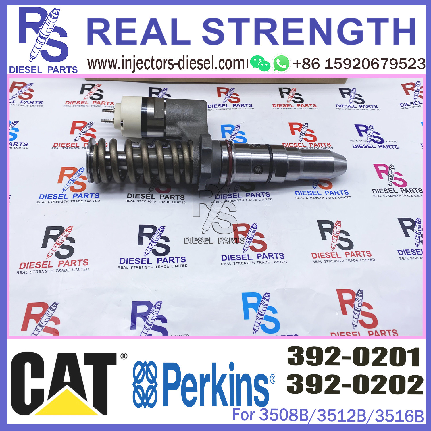 20R1265 Caterpillar Fuel Injector 392-0201 3920201 392-0202 Diesel Truck Injectors