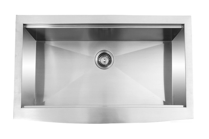 Single Bowl 36 Inch Kitchen Sink Apron Front Farmhouse Workstation 304 Stainless Steel