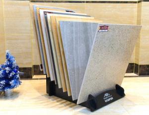 China Compact Merchandising Fixtures Displays , Durable Ceramic Tile Display Racks on sale