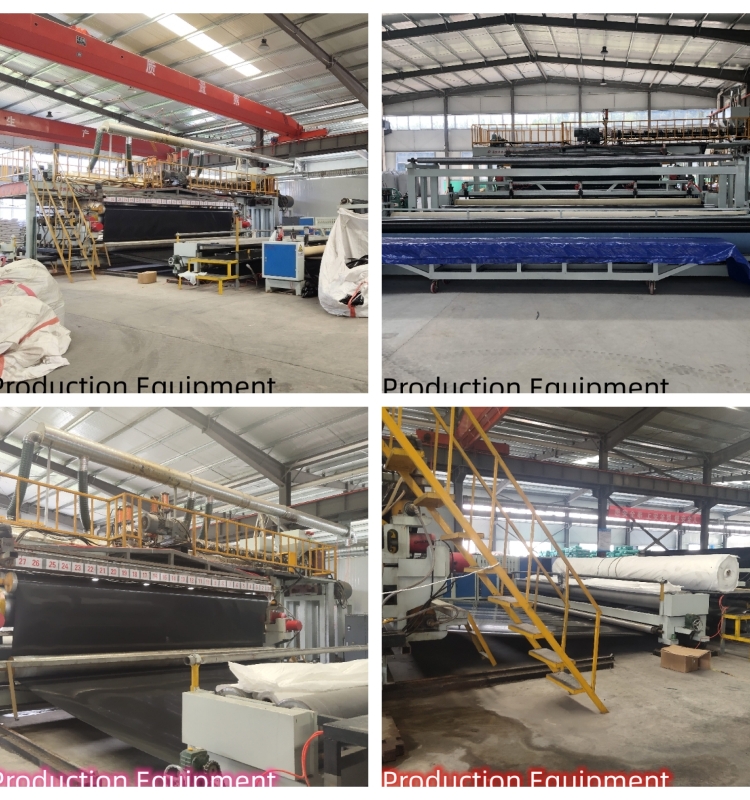 Waterproof HDPE Geomembrane Durable Solution for Fish Ponds and Sewage Treatment Plants