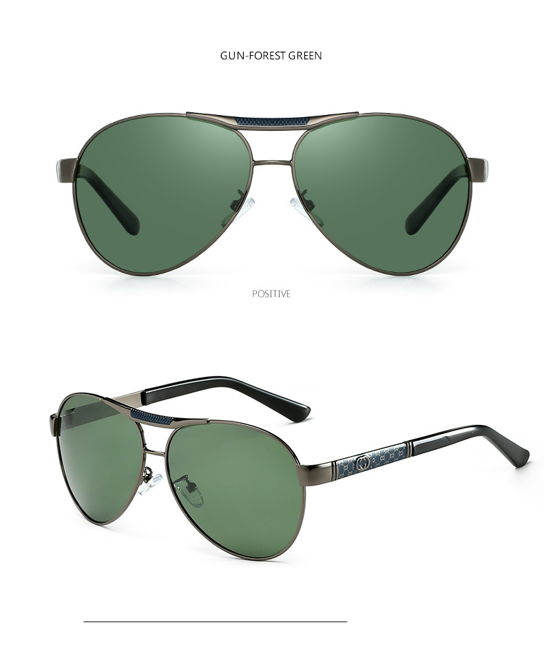 Round Mens Luxury Sunglasses BSCI Polarized Outdoor Sports Men Driving