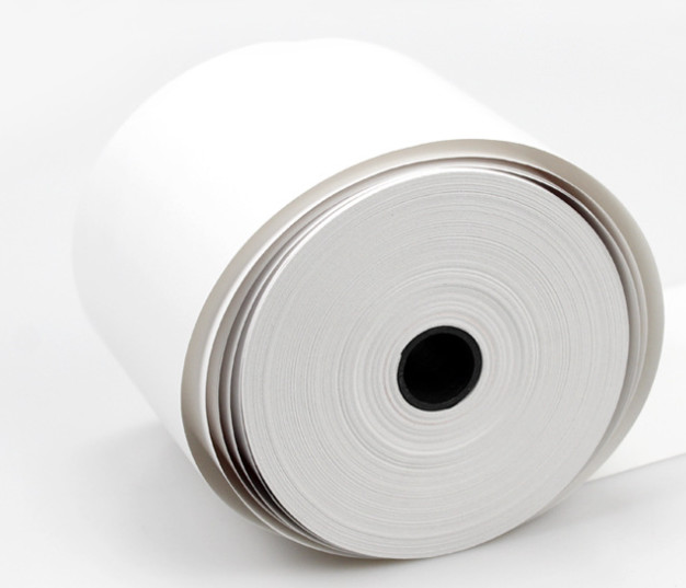 Cash Register 18m Sticky Label Roll 50mm Vinyl Sticker Paper