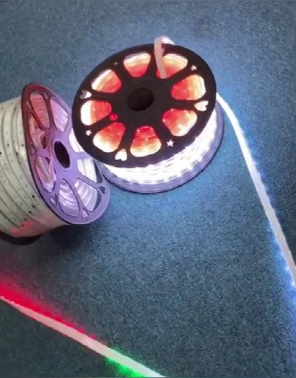50m spool Programmable RGB led strip with IC built-in SMD5050 high brightness magic color