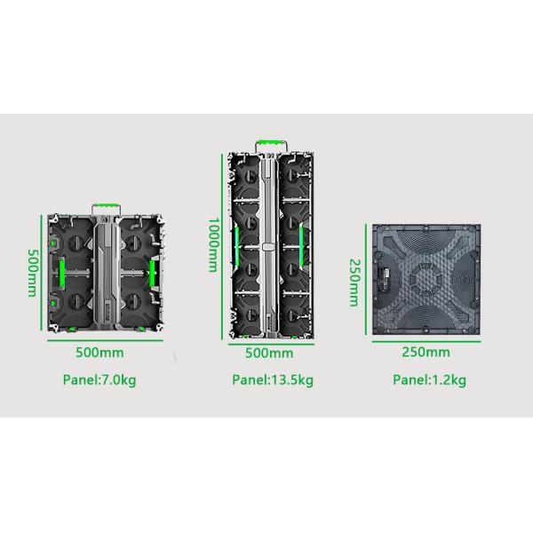 Outdoor Indoor Live Performance Stage Event Rental Screen Portable LED Display Panels Wall Modular LED Screen