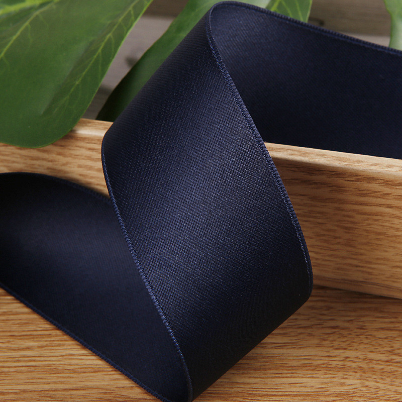 5mm-50mm Polyester Cotton Plain Knitting Ribbon Custom Cotton Ribbon For Gift Packaging