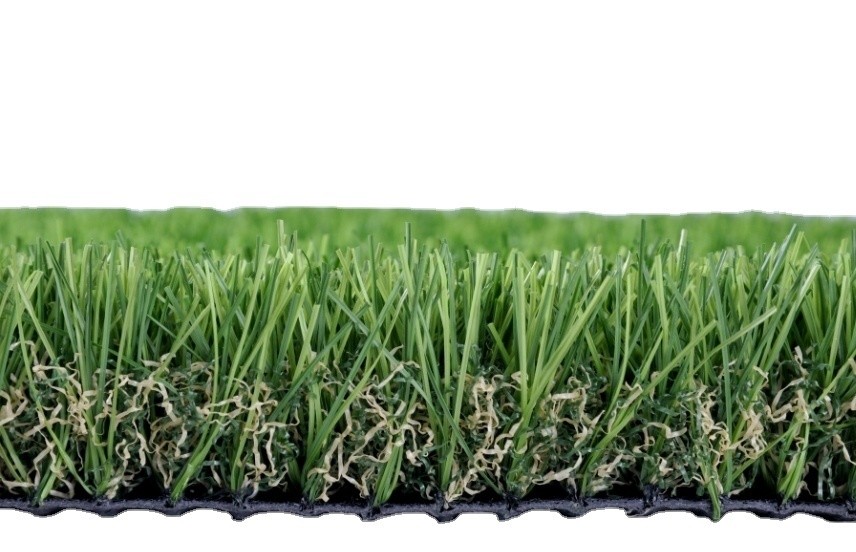 Dtex 12000 "C" Shape 40mm Artificial Landscaping Grass 130 Stitches/M Fake Grass For Gardens