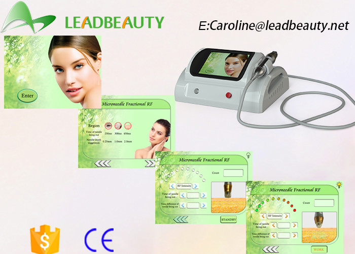 Skin face lifting RF Anti-Aging fractional rf microneedle Machine For home use
