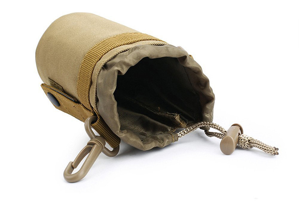 Scraping Resistant Nylon Tactical Water Bottle Pouch