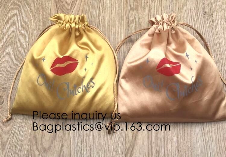 Soft Cotton Flannel Dust Bag With Drawstring/Flap,Natural color, off white color, white color, black color, red, product