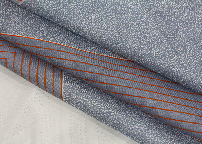 Anti Static Warp Knitted Mattress Fabric Polyester Printed Microfiber Fabric