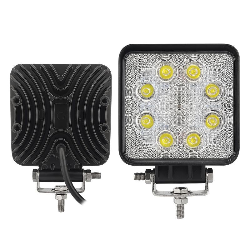 Waterproof 12V 24V DC 24W LED Working Light Flood Beam
