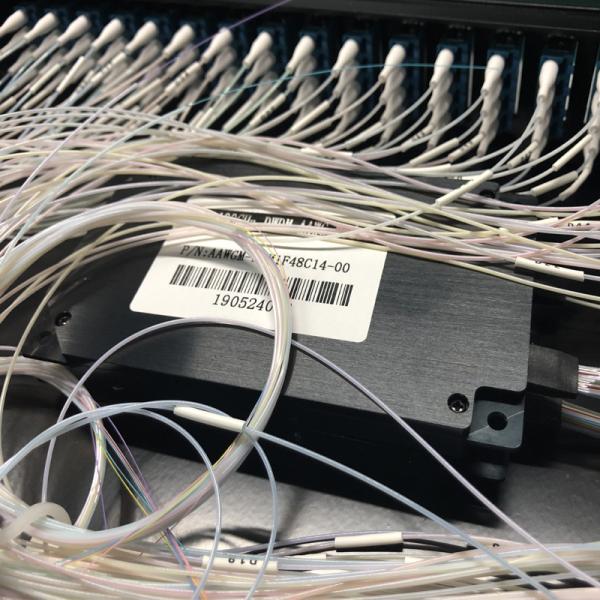 150Ghz 17CH Athermal Fiber Optic CWDM DWDM AAWG Module / Fiber Optic PLC Splitter Module
