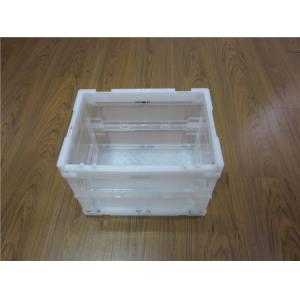 Buy cheap Smooth Inside Portable Collapsible Plastic Containers Handling Material product
