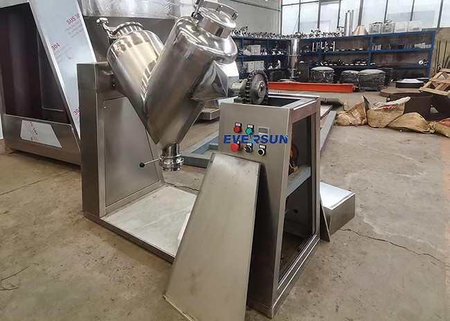 SUS304 / 316L Pharmaceutical Powder Mixer Glucerna V Type Blender Mixers