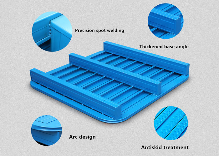 Industrial Heavy Duty Four Way Warehouse Pallets HDPE Plastic Pallet