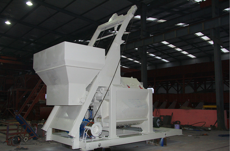 Mini HZS25 Concrete Truck Mixer Concrete Mixing Equipment JS500 Mixer 2x9.25kW