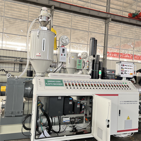 Plastic Extrusion Equipment PP-R Hot Cold Water Supply Pipe Extruder